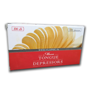 Wooden tongue depressor