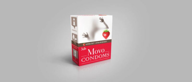 Condoms strawberry